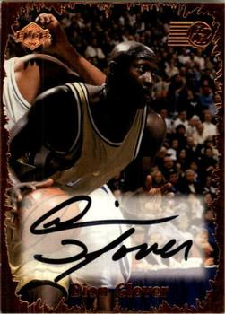 1999 Collector's Edge Rookie Rage - Pro Signatures Black Ink #RR-19 Dion Glover Front