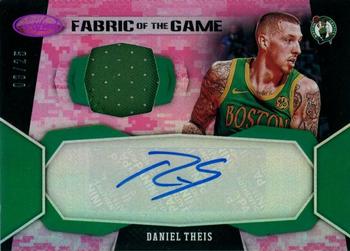 2020-21 Panini Certified - Fabric of the Game Signatures Camo #FG-DTH Daniel Theis Front