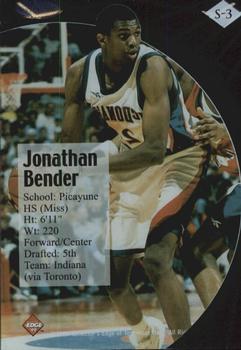 1999 Collector's Edge Rookie Rage - Successors #S-3 Jonathan Bender Back