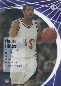 1999 Collector's Edge Rookie Rage - Successors #S-8 Andre Miller Back