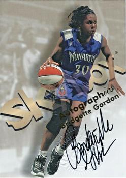 1999 Hoops WNBA - Autographics #3 Bridgette Gordon Front