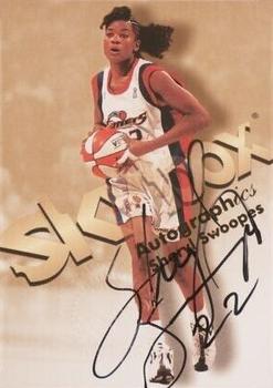 1999 Hoops WNBA - Autographics #10 Sheryl Swoopes Front