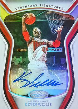 2020-21 Panini Certified - Legendary Signatures #LS-KWL Kevin Willis Front