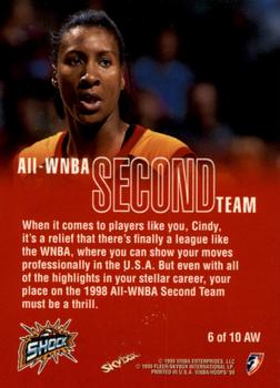 1999 Hoops WNBA - Award Winners #6 Cindy Brown Back