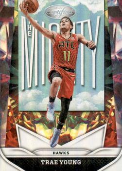 2020-21 Panini Certified - The Mighty #1 Trae Young Front