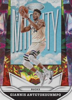 2020-21 Panini Certified - The Mighty #15 Giannis Antetokounmpo Front