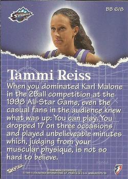 1999 Hoops WNBA - Building Blocks #6 Tammi Reiss Back