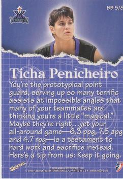 1999 Hoops WNBA - Building Blocks #5 Ticha Penicheiro Back