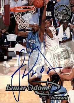1999 Press Pass - Autographs #NNO Lamar Odom Front