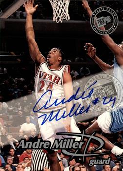 1999 Press Pass - Autographs #NNO Andre Miller Front
