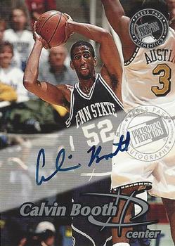 1999 Press Pass - Autographs #NNO Calvin Booth Front