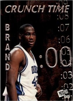 1999 Press Pass - Crunch Time #CT1 Elton Brand Front