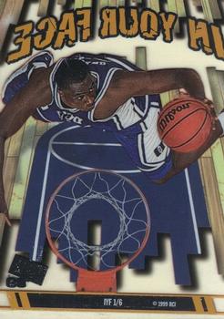 1999 Press Pass - In Your Face #IYF1 Elton Brand Back