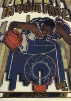 1999 Press Pass - In Your Face #IYF1 Elton Brand Front