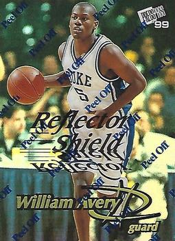 1999 Press Pass - Reflectors #R11 William Avery Front