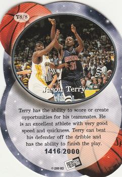 1999 Press Pass - Y2K #Y8 Jason Terry Back