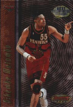 1997-98 Bowman's Best - Techniques #T1 Dikembe Mutombo Front