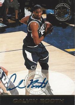 1999 Press Pass SE - Autographs #NNO Calvin Booth Front