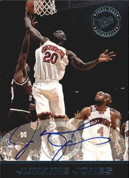 1999 Press Pass SE - Autographs Blue #NNO Jumaine Jones Front