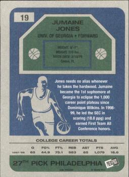 1999 Press Pass SE - Old School #19 Jumaine Jones Back