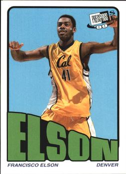 1999 Press Pass SE - Old School #29 Francisco Elson Front