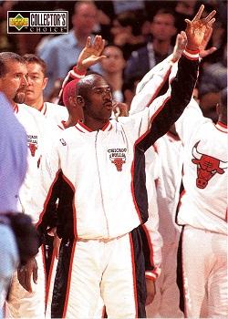 1997-98 Collector's Choice #394 Michael Jordan Front