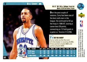 1997-98 Collector's Choice #12 Dell Curry Back