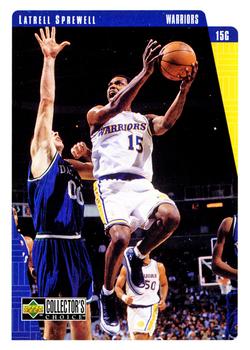 1997-98 Collector's Choice #47 Latrell Sprewell Front