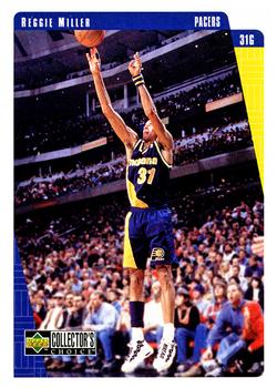 1997-98 Collector's Choice #54 Reggie Miller Front