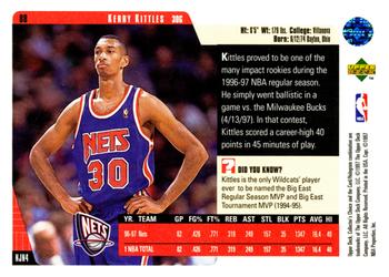 1997-98 Collector's Choice #88 Kerry Kittles Back