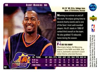1997-98 Collector's Choice #109 Danny Manning Back