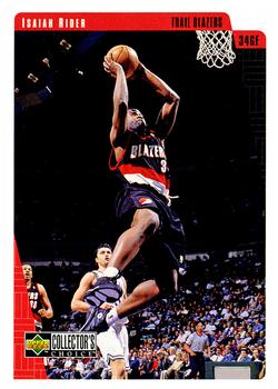 1997-98 Collector's Choice #114 Isaiah Rider Front