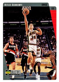 1997-98 Collector's Choice #134 Detlef Schrempf Front