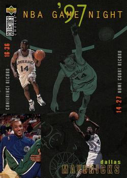 1997-98 Collector's Choice #161 Dallas Mavericks Front