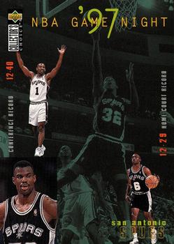 1997-98 Collector's Choice #179 San Antonio Spurs Front