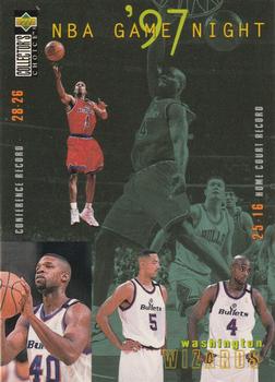 1997-98 Collector's Choice #184 Washington Wizards Front