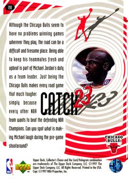 1997-98 Collector's Choice #190 Michael Jordan Back