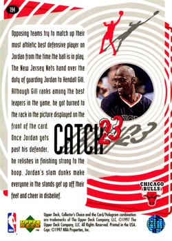 1997-98 Collector's Choice #194 Michael Jordan Back