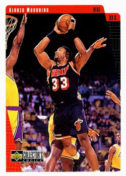 1997-98 Collector's Choice #274 Alonzo Mourning Front