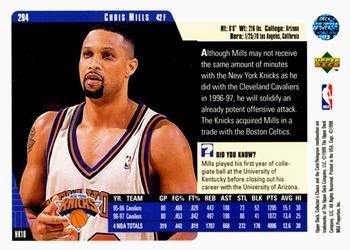 1997-98 Collector's Choice #294 Chris Mills Back