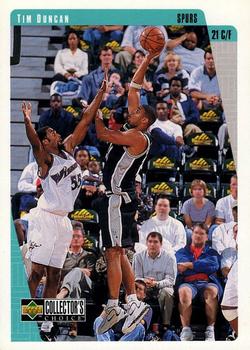 1997-98 Collector's Choice #323 Tim Duncan Front