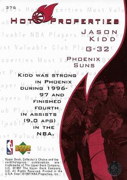 1997-98 Collector's Choice #376 Jason Kidd Back