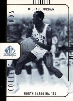 1999 SP Top Prospects - College Legends #L2 Michael Jordan Front