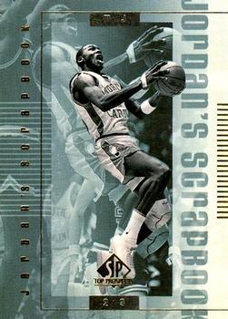 1999 SP Top Prospects - Jordan's Scrapbook #J14 Michael Jordan Front