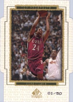 1999 SP Top Prospects - Upper Class #35 Andre Miller Front