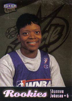 1999 Ultra WNBA - Gold Medallion #116G Shannon Johnson Front
