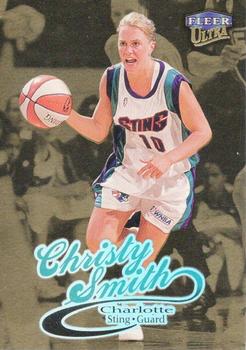 1999 Ultra WNBA - Gold Medallion #2G Christy Smith Front