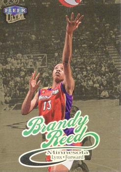 1999 Ultra WNBA - Gold Medallion #9G Brandy Reed Front