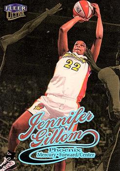 1999 Ultra WNBA - Gold Medallion #21G Jennifer Gillom Front