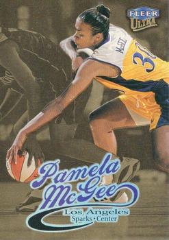 1999 Ultra WNBA - Gold Medallion #29G Pamela McGee Front